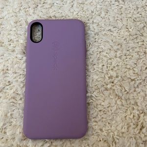 iphone XS purple speck case